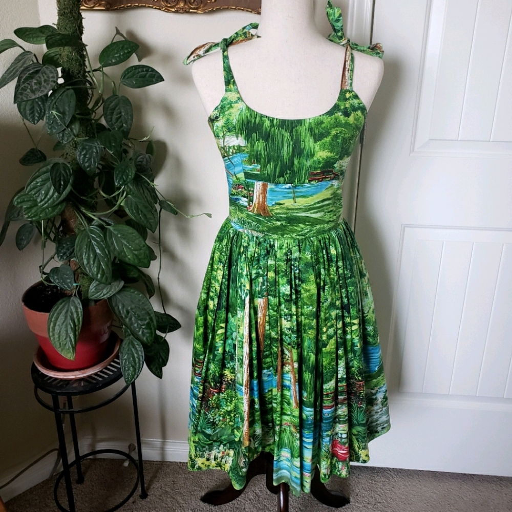 Bernie Dexter Jessica Happy Valley Print Dress